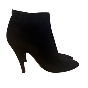Prada Sleek Black Ankle Booties